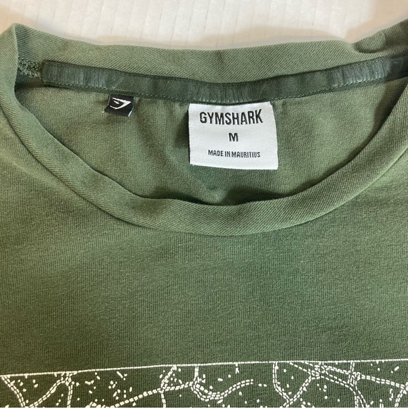 Gymshark  olive Green Size M Shirt - Picture 3 of 9